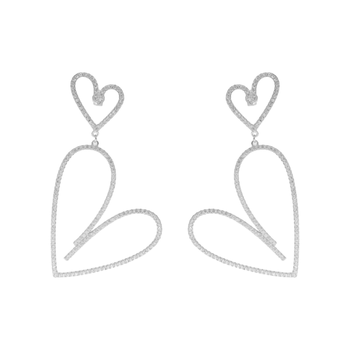 CHER EARRINGS - SILVER