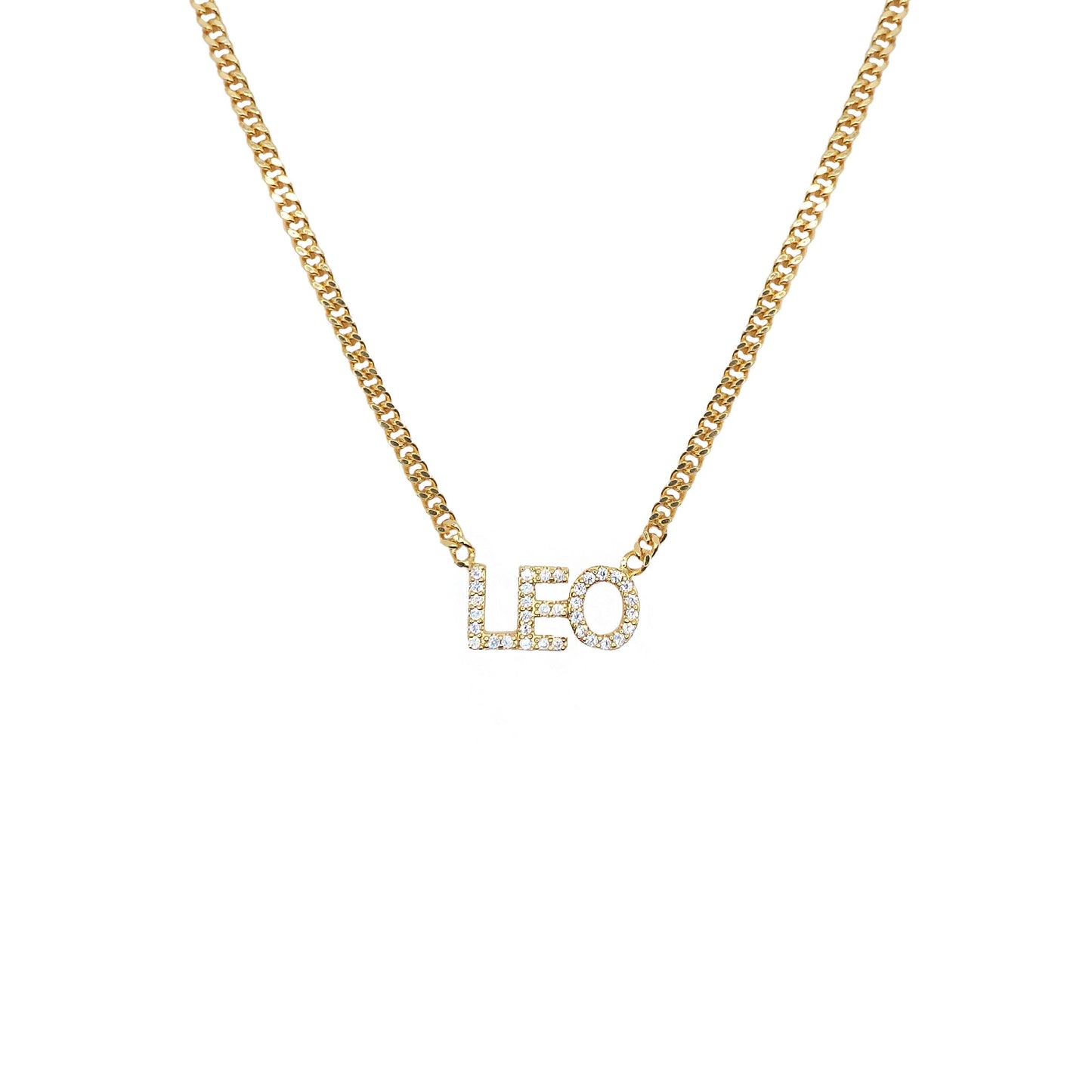 ICED ZODIAC NECKLACE