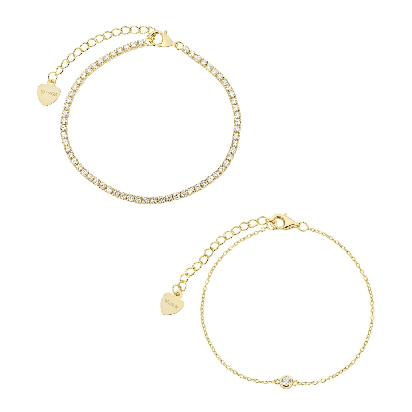 NADINE + AMELIE STACK - GOLD