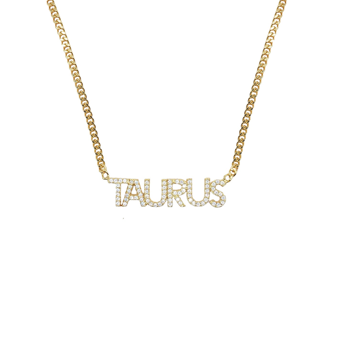 ICED ZODIAC NECKLACE
