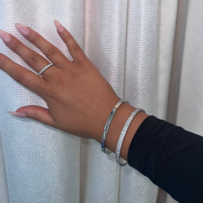 DOLCE BANGLE - SILVER