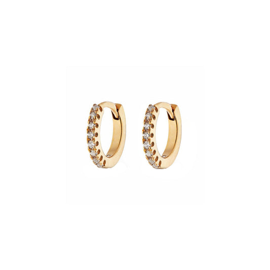 BABY HUGGIE EARRINGS - GOLD