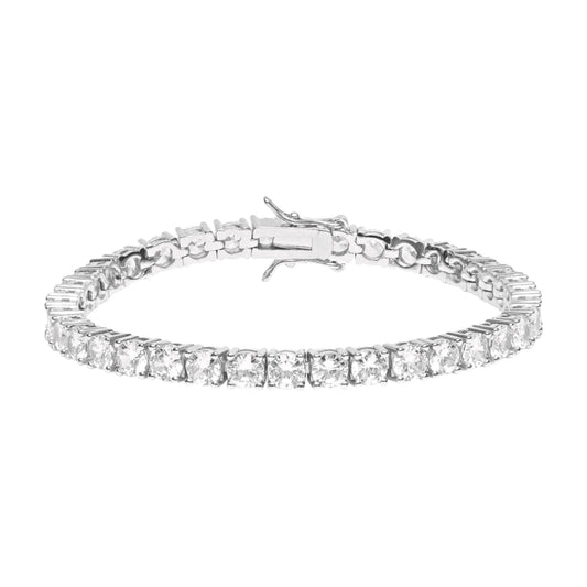 TATIANA TENNIS BRACELET - SILVER