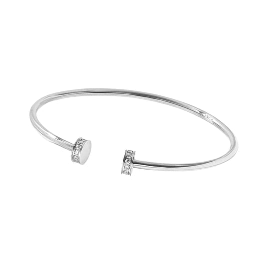 RAYE BANGLE - SILVER