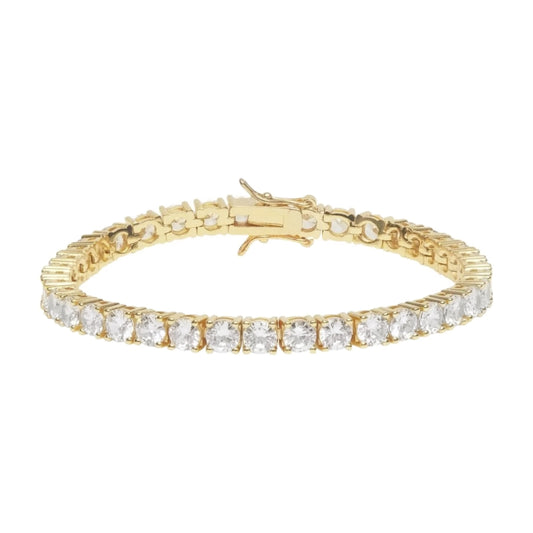 TATIANA TENNIS BRACELET - GOLD