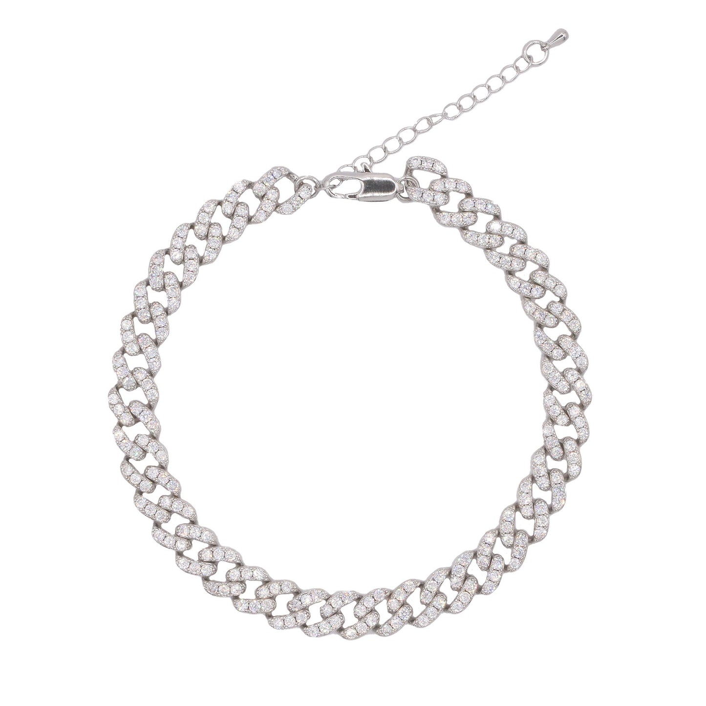 DONATELLA ANKLET - SILVER