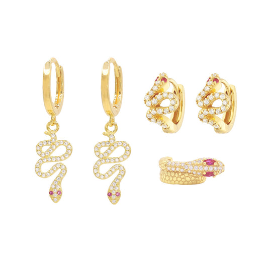 SERPENTZ STACK - RUBY PINK
